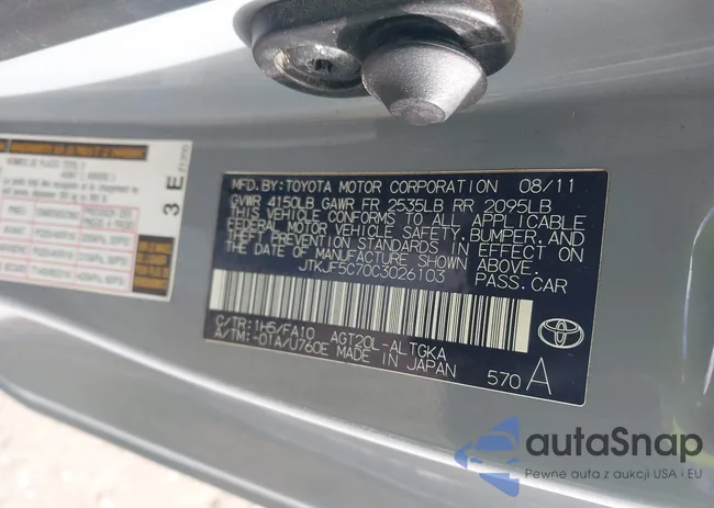 JTKJF5C70C3026103: 43529301