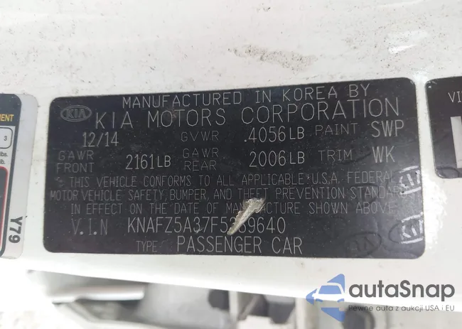 KNAFZ5A37F5389640: 43530138