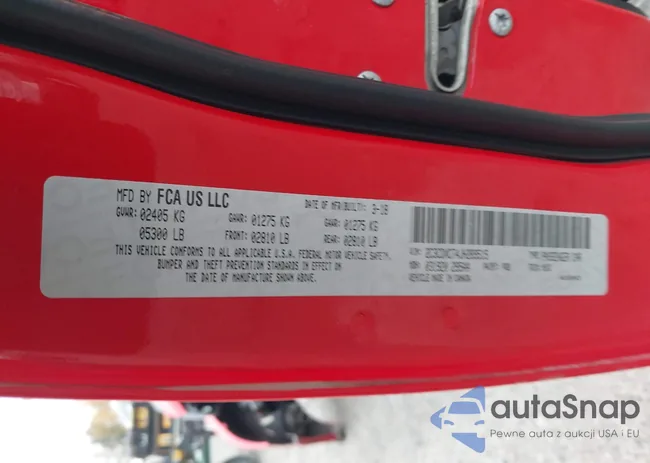 2C3CDXCT4JH289515: 43531774