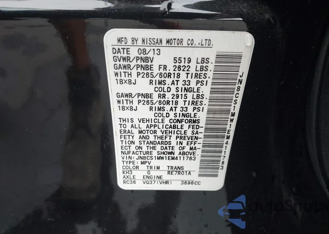 JN8CS1MW1EM411763: 43531953