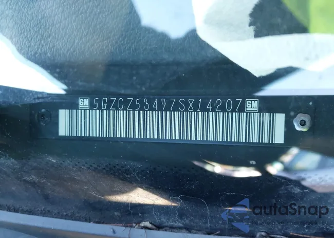 5GZCZ53497S814207: 43532374