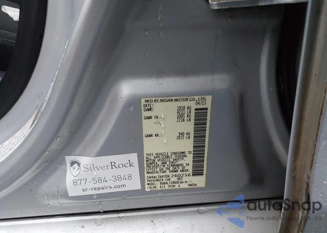 1N4AL3AP2DC260256: 43532394