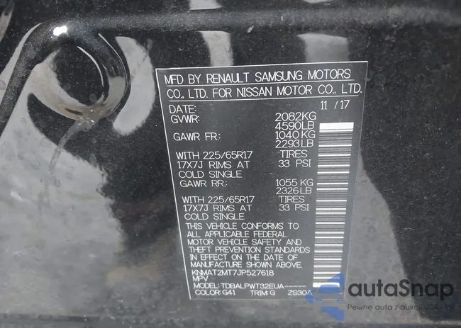 KNMAT2MT7JP527618: 43532538