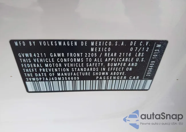 3VWDP7AJ4DM356609: 43532627