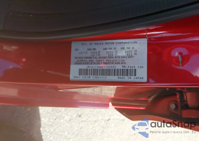 JM1GJ1V66E1120935: 43532646