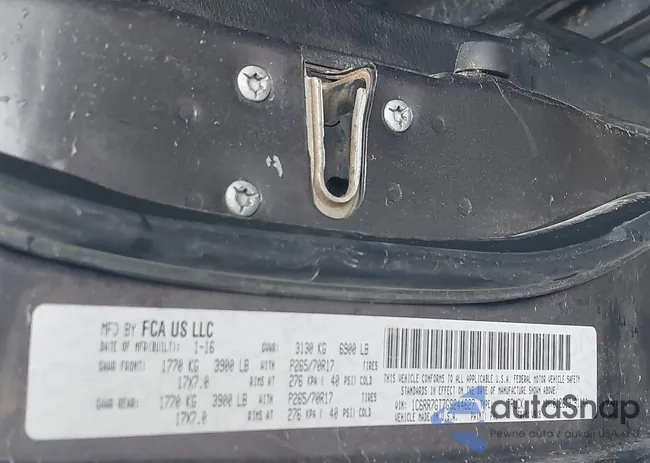 1C6RR7GT7GS244627: 43532761