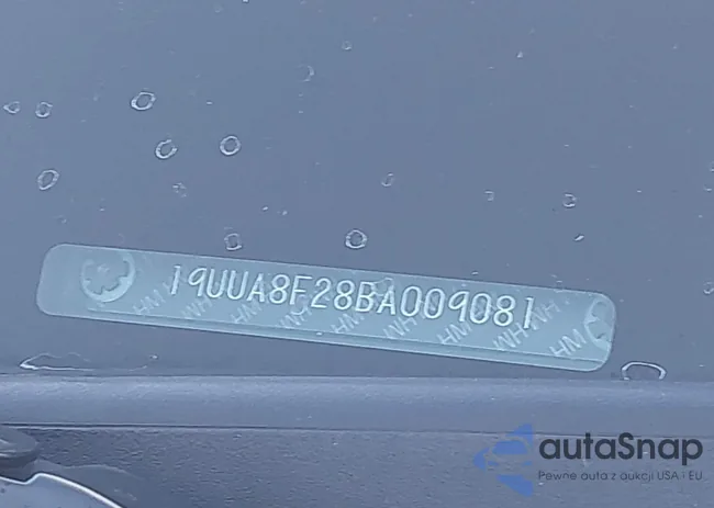 19UUA8F28BA009081: 43532033