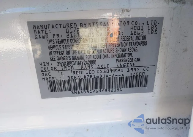 3N1AB8CV1MY242086: 43532067