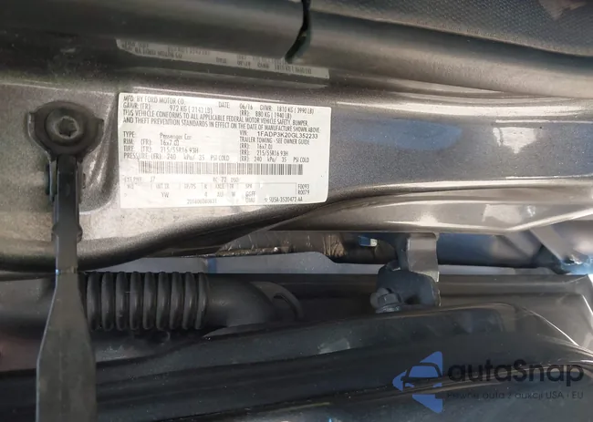 1FADP3K20GL352233: 43533633