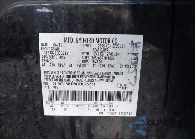 2LMTJ8KR8GBL75731: 43533787