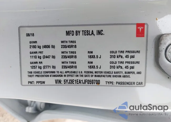 5YJ3E1EA1JF059700: 43533877