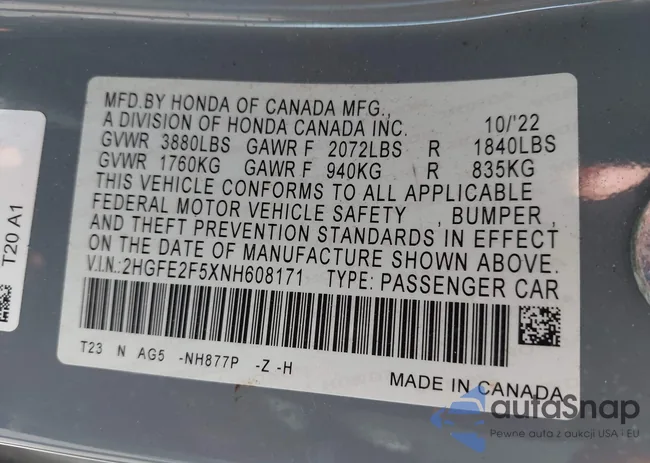 2HGFE2F5XNH608171: 43533914