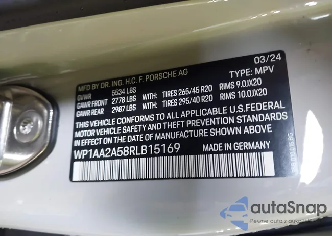 WP1AA2A58RLB15169: 43534713