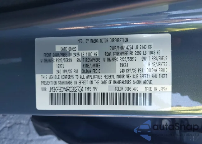 JM3KFBCM4R0382734: 43534803