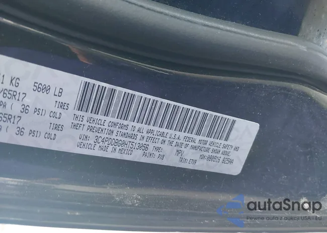 3C4PDDBG0HT513056: 43534911