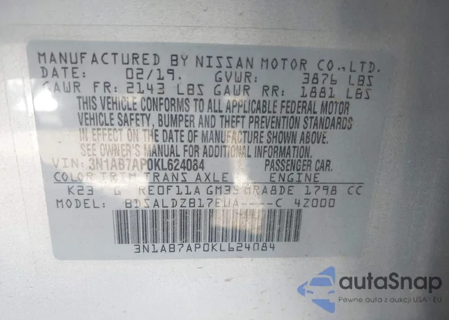 3N1AB7AP0KL624084: 43534937