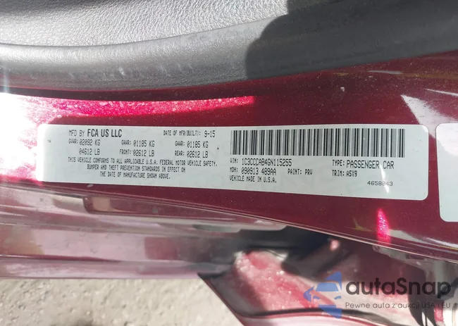 1C3CCCAB4GN115255: 43533992