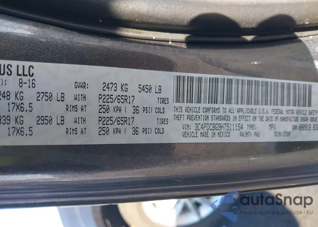 3C4PDCBG9HT511154: 43535443