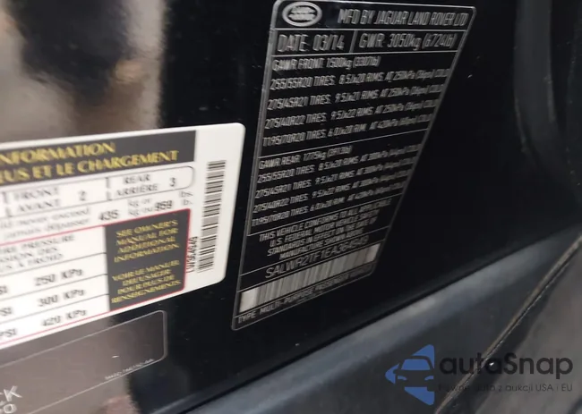 SALWR2TF1EA364949: 43535678