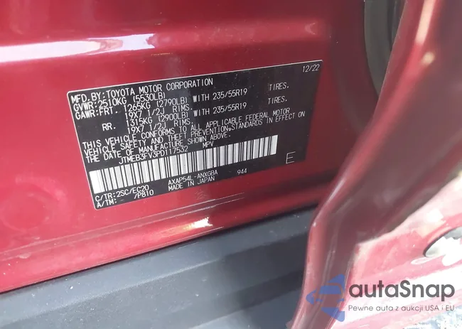 JTMEB3FV3PD117532: 43535952