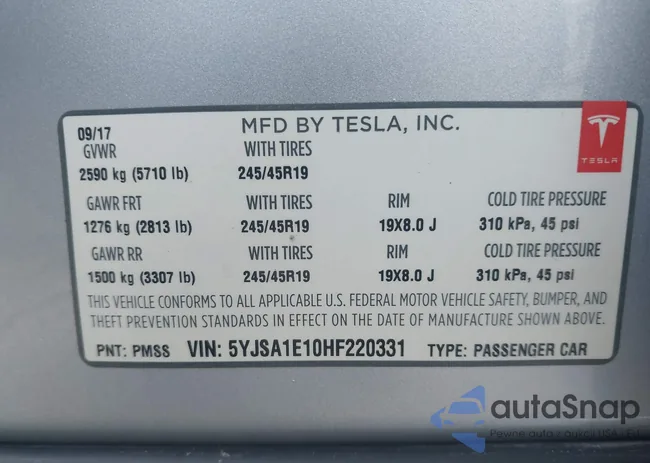 5YJSA1E10HF220331: 43535075