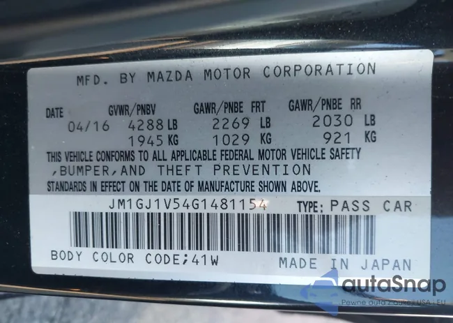 JM1GJ1V54G1481154: 43536904