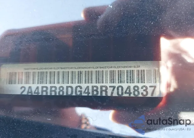 2A4RR8DG4BR704837: 43536152