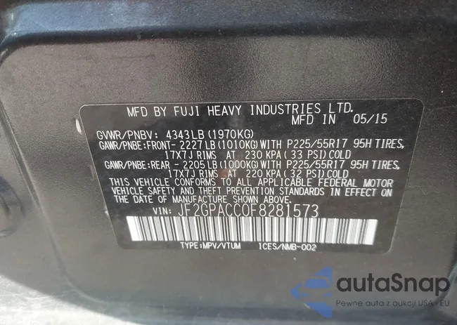 JF2GPACC0F8281573: 43536271