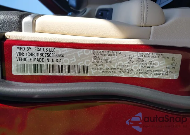 1C4RJGBG7SC338634: 43537872