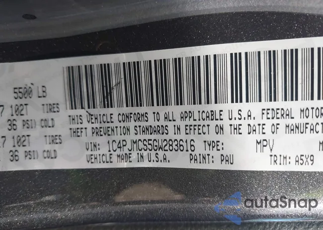 1C4PJMCS5GW283616: 43537051