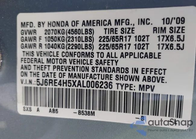 5J6RE4H5XAL006236: 43538576