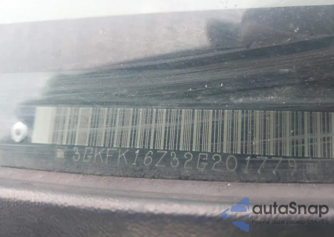 3GKFK16Z32G201779: 43538630