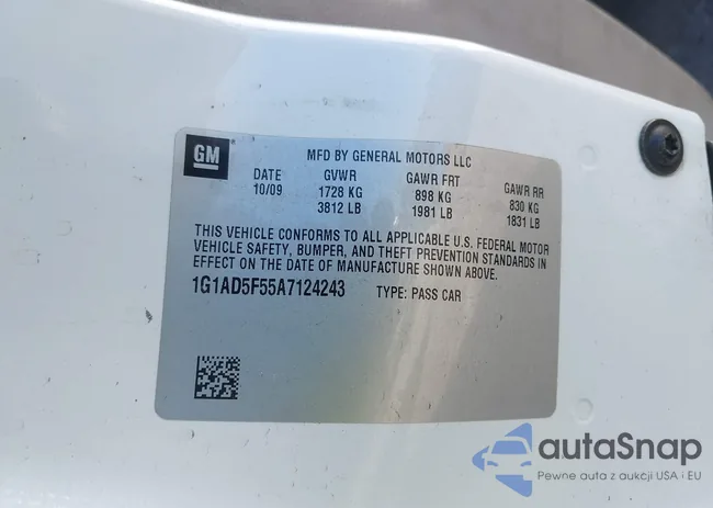 1G1AD5F55A7124243: 43538707