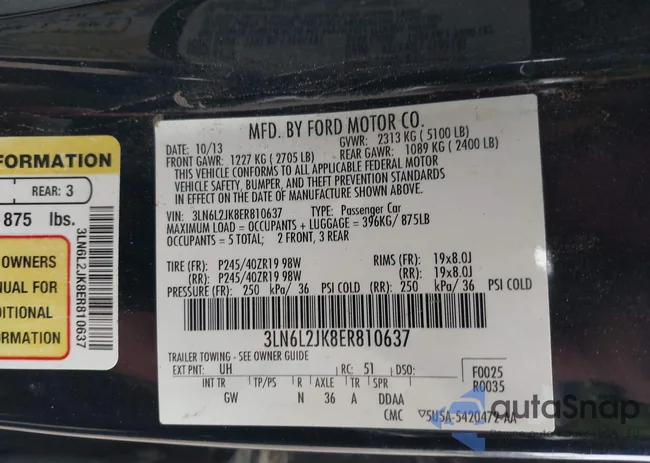 3LN6L2JK8ER810637: 43539774