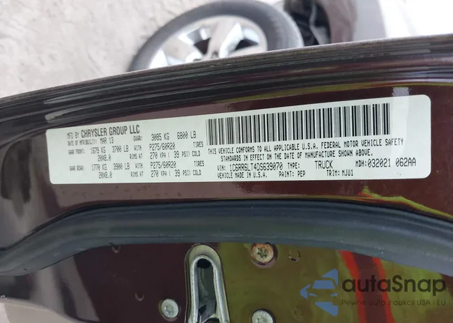 1C6RR6LT4DS639070: 43539853