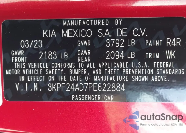 3KPF24AD7PE622884: 43539855