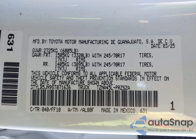 3TYLB5JN9ST071636: 43539157