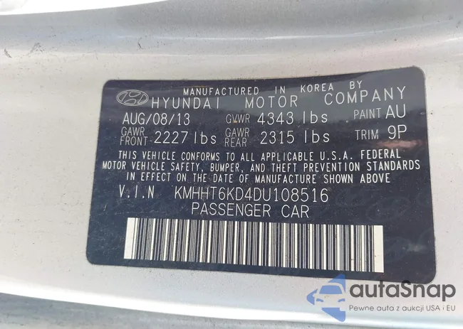 KMHHT6KD4DU108516: 43539198