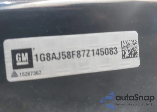 1G8AJ58F87Z145083: 43539982