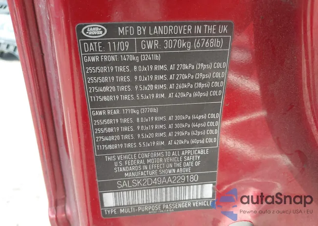 SALSK2D49AA229180: 43541519