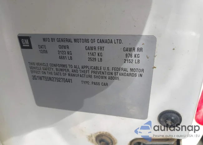 2G1WT55N279270441: 43541602