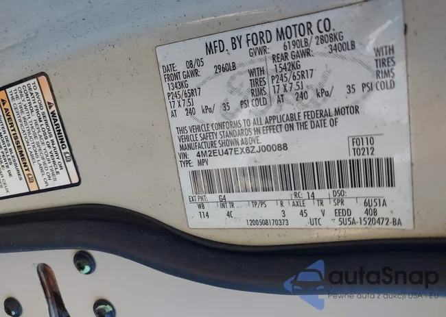 4M2EU47EX6ZJ00088: 43541926