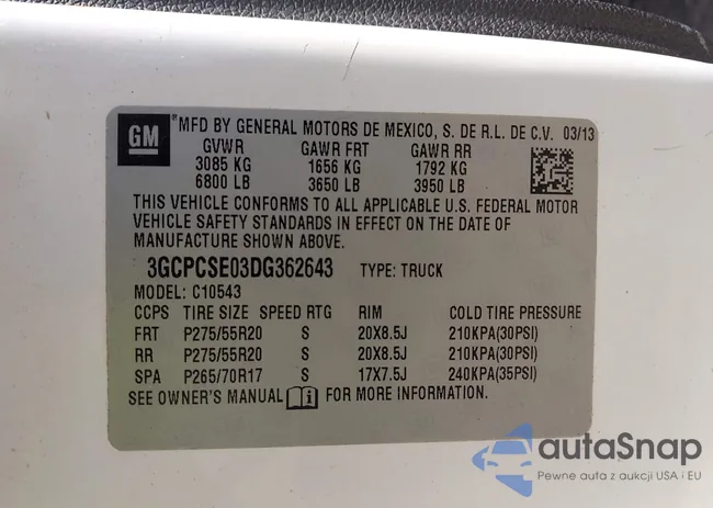 3GCPCSE03DG362643: 43541968