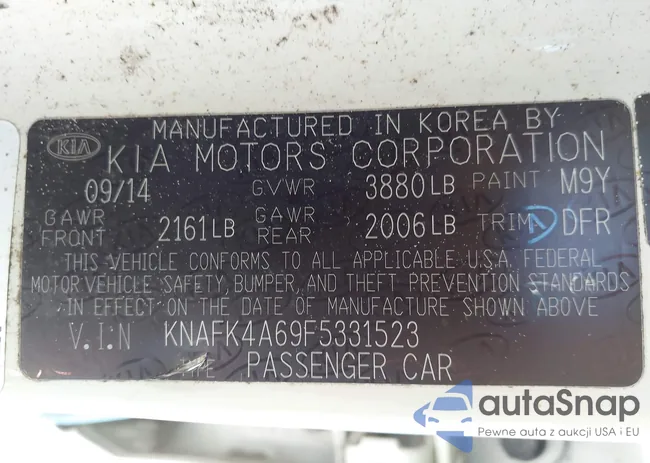 KNAFK4A69F5331523: 43541174