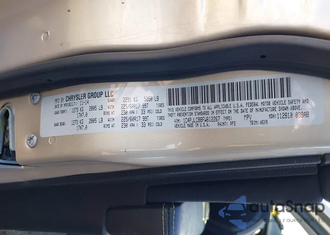 1C4PJLCB8FW612267: 43542529