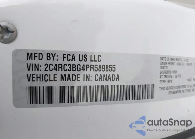 2C4RC3BG4PR589855: 43542568