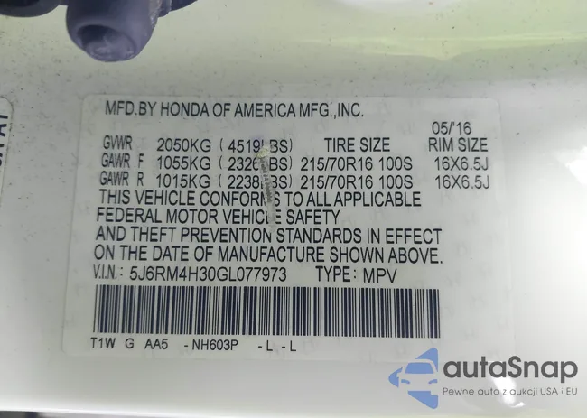 5J6RM4H30GL077973: 43542760