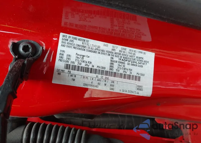 1FADP3F22HL347417: 43542955