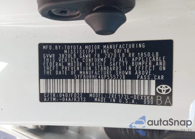 5YFBURHE4GP555728: 43541975