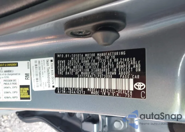 5YFEPRAE7LP073098: 43543700